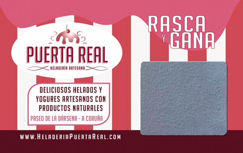 Rasca para HELADERIAS tarragona